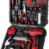 Pink Style High Quality Homeowners Tool Set All in One Pack