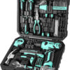 Pink Style High Quality Homeowners Tool Set All in One Pack
